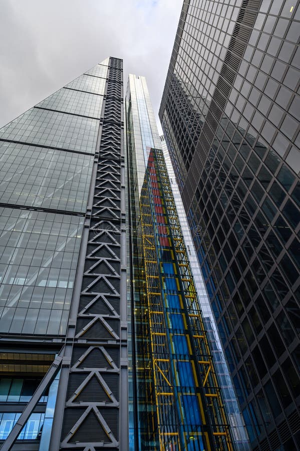 The Cheesegrater building in the City of London, UK