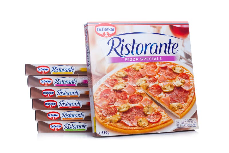 Pizza Guseppe Dr Oetker in a Supermarket Commercial Refrigerator Editorial  Stock Photo - Image of hypermarket, pizza: 218088263