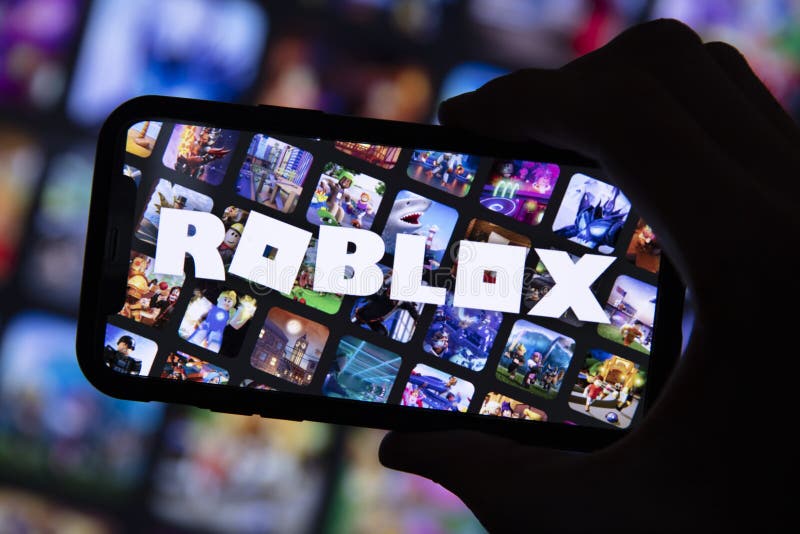 Repositório De Aplicativos Roblox. Fechar Smartphone Com