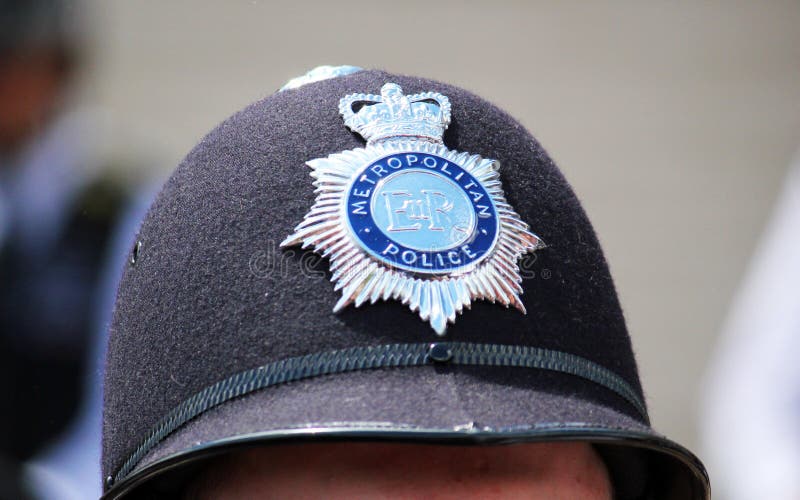 police hat helmet famous bobby metropolitan closeup with copy space stock photography police hat helmet famous bobby metropolitan closeup with copy space stock photography