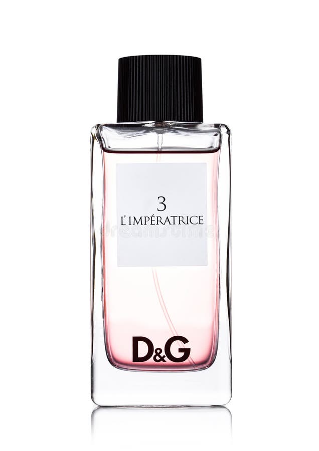 London Uk September 24 17 Perfume Bottle Of Dolce Gabbana 3 L Imperatrice On White Editorial Photography Image Of Brand Dolce