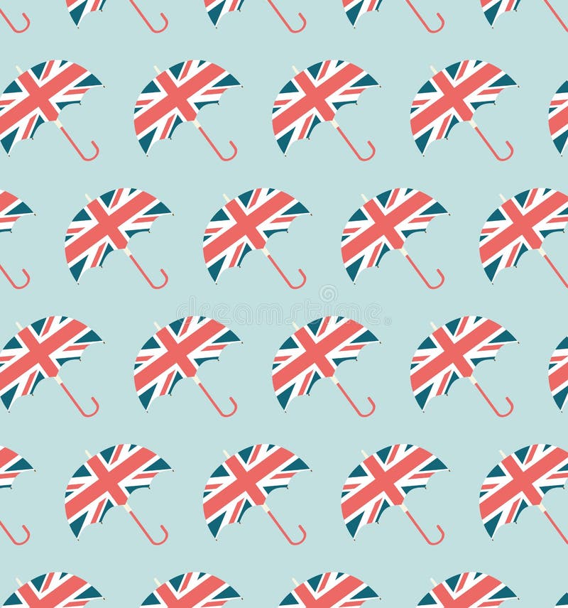 British umbrella pattern stock vector. Illustration of kingdom 21556830