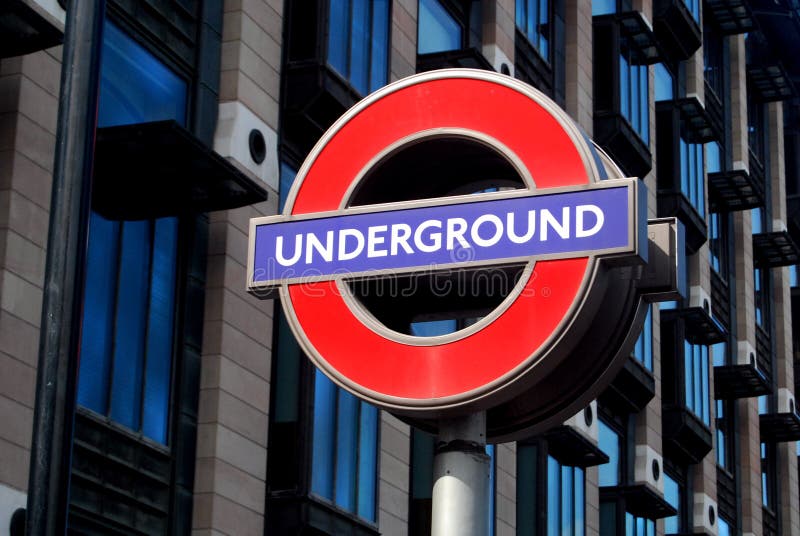 London Underground stock photo
