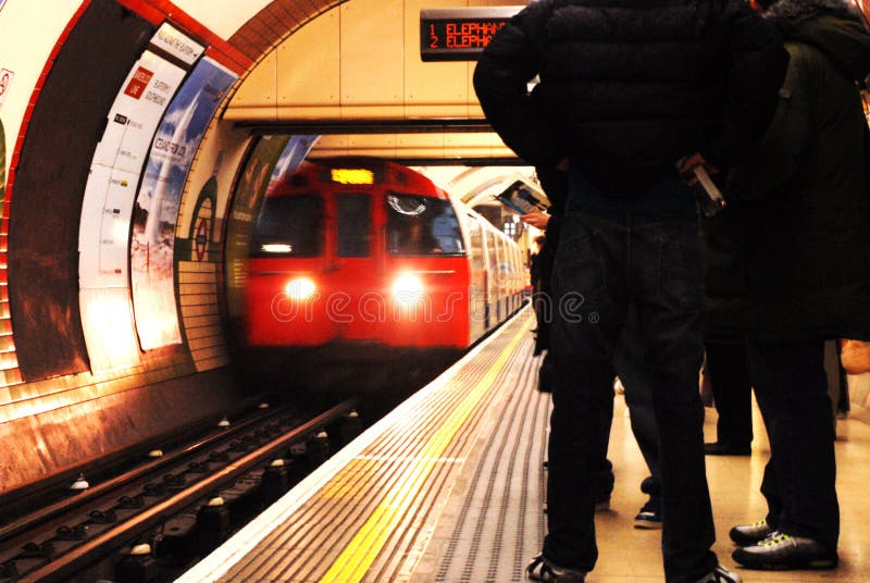 London Underground stock photography