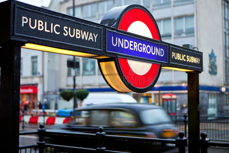 London Underground stock images