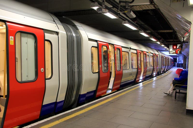 London Underground stock photography