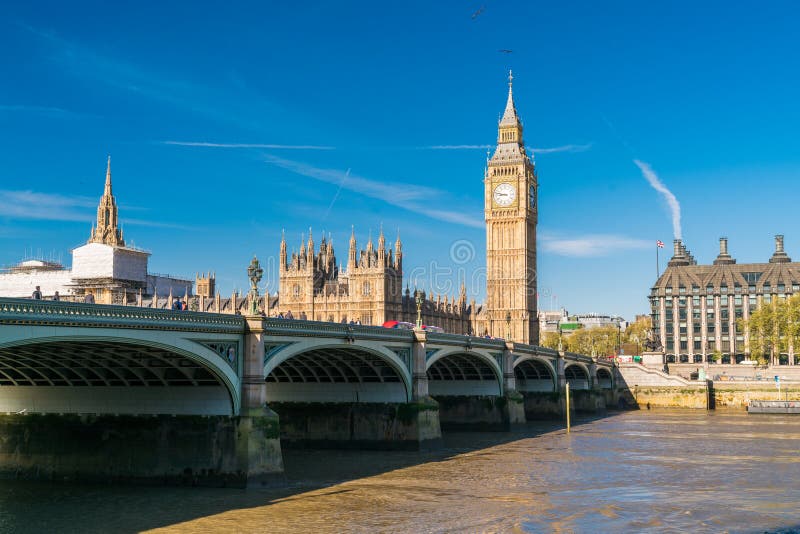 London westminster bro royaltyfria foton London westminster bro royaltyfria foton