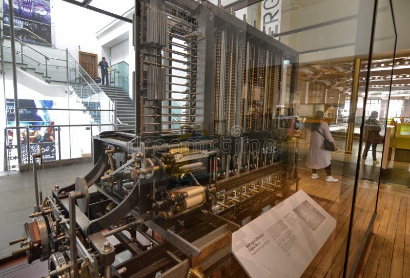 Londres, Royaume-Uni, juin 2018 La machine de Babbage