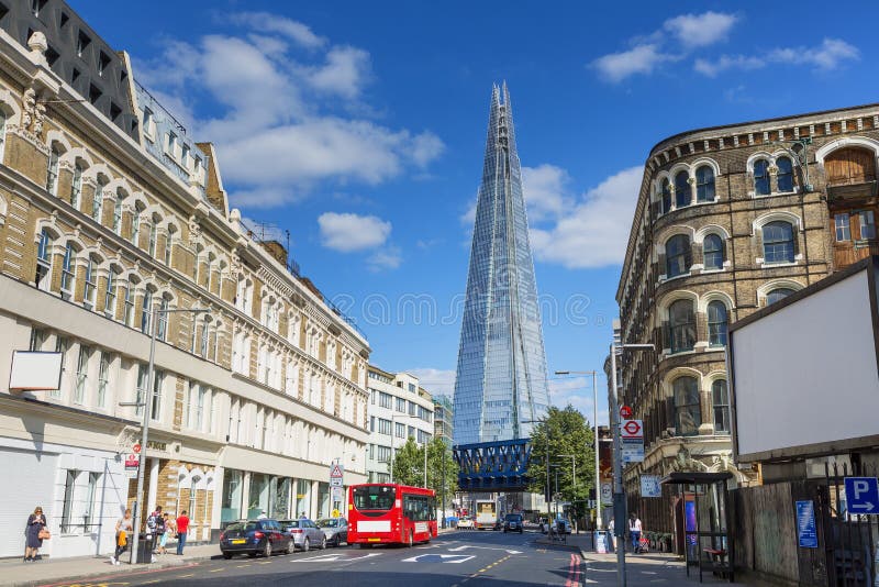 Londres, Trânsito em Londres com sombreado imagem de stock royalty free