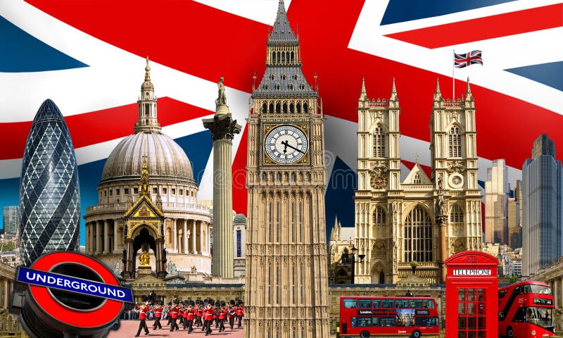 Londyńscy linia horyzontu punktu zwrotnego budynki Londyńscy linia horyzontu punktu zwrotnego budynki