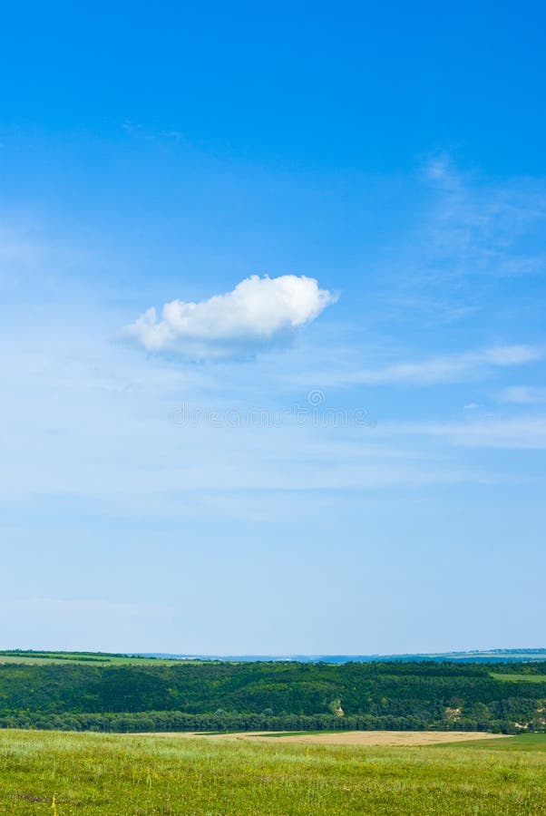 Lone cloud