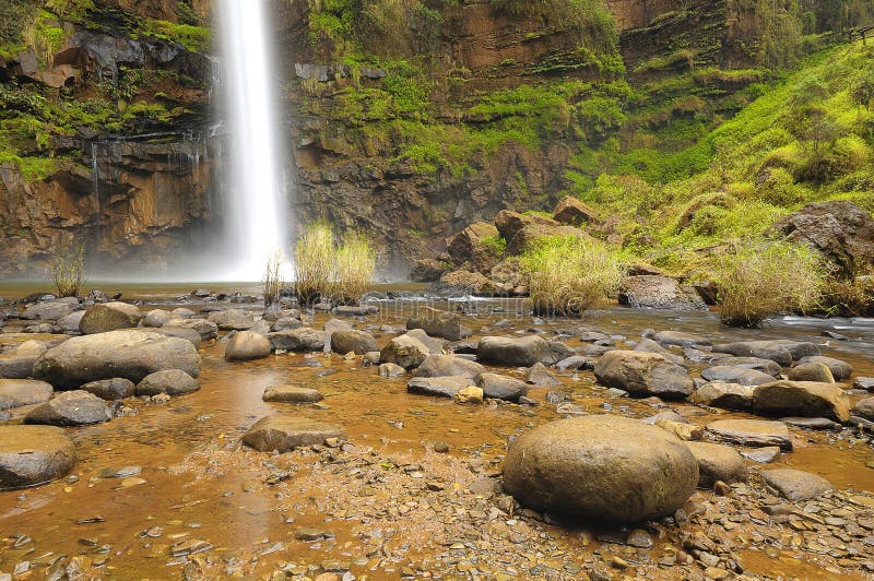 Lone creeck waterfall