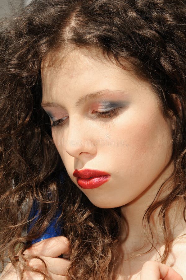 Lonely female beauty