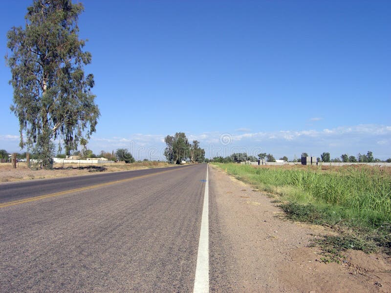 Remote road while traveling across the country. Remote road while traveling across the country