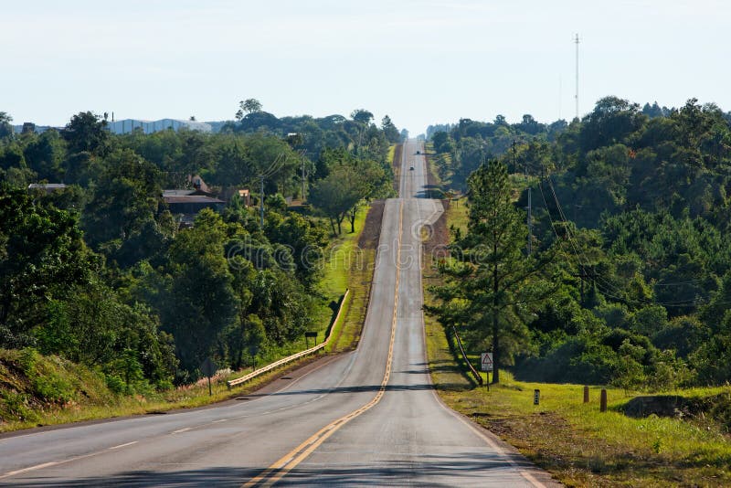 Lonely Road in Argentina