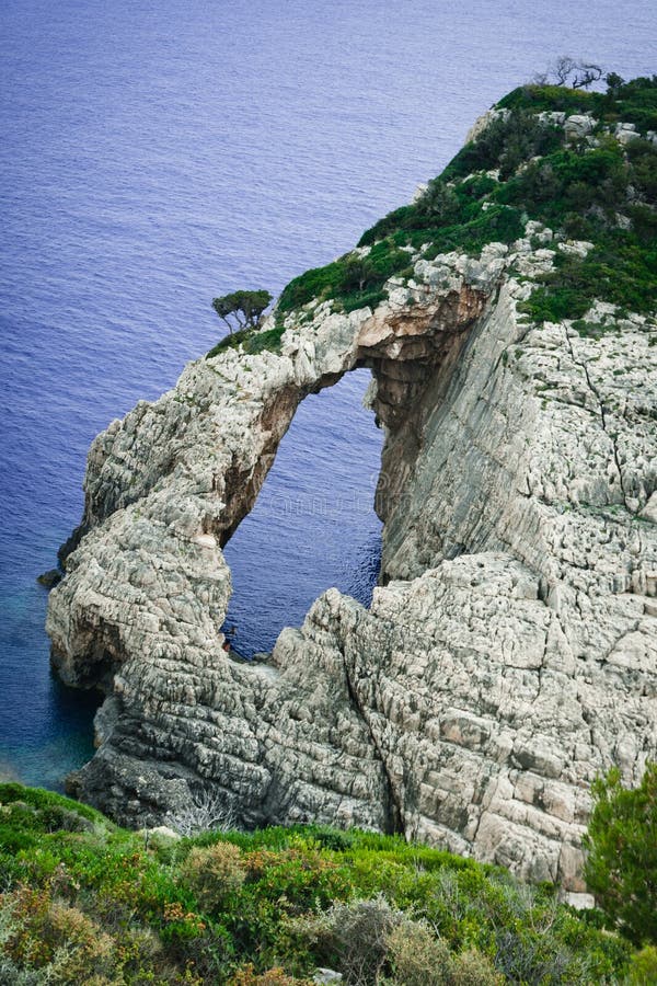 Lonely rocks at Zakynthos island royalty free stock photo Lonely rocks at Zakynthos island royalty free stock photo