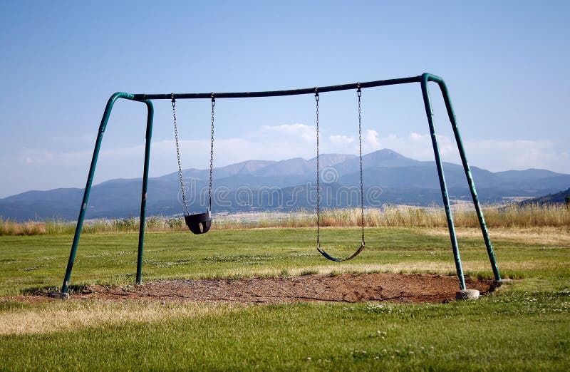 Lonely Swing Set