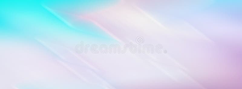 Long Banner. Abstract Light Pink Blue Background with Blurred Lines