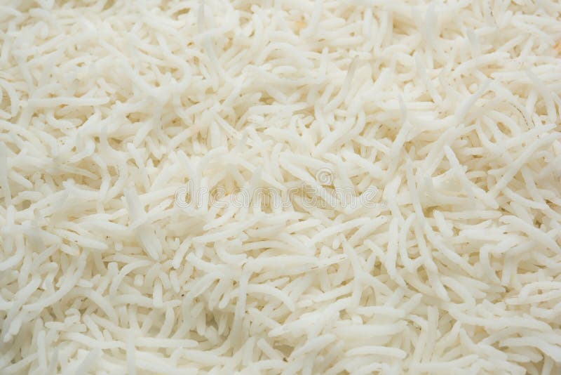 Boiled Indian Basmati Rice Served in a Bowl Stock Photo Image of