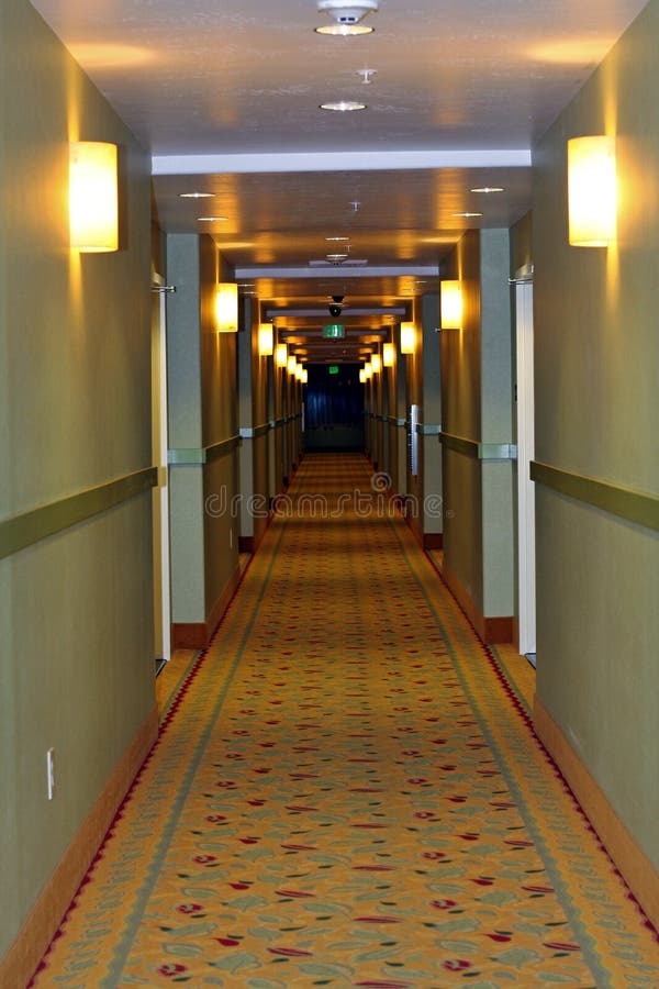 Long corridor or hallway