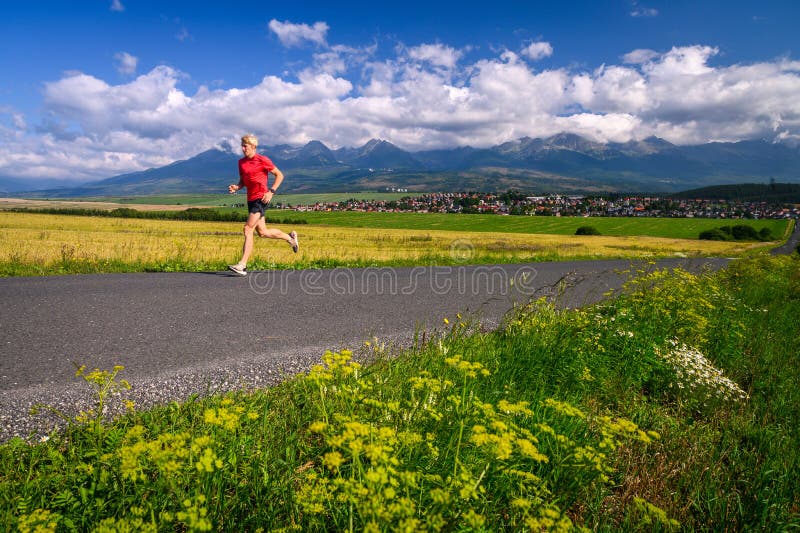 on cloud long distance running