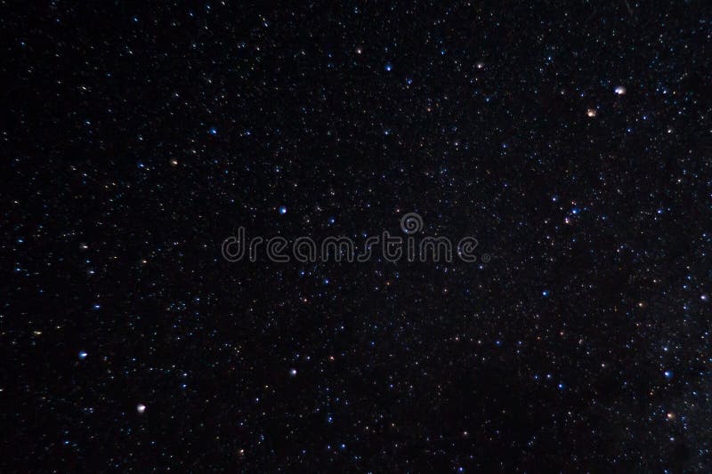Long exposure night photo. A lot of stars with constellations. Far from the city. stock photo Long exposure night photo. A lot of stars with constellations. Far from the city. stock photo
