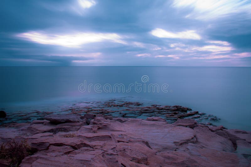 Long Exposure Seascape View royalty free stock image Long Exposure Seascape View royalty free stock image
