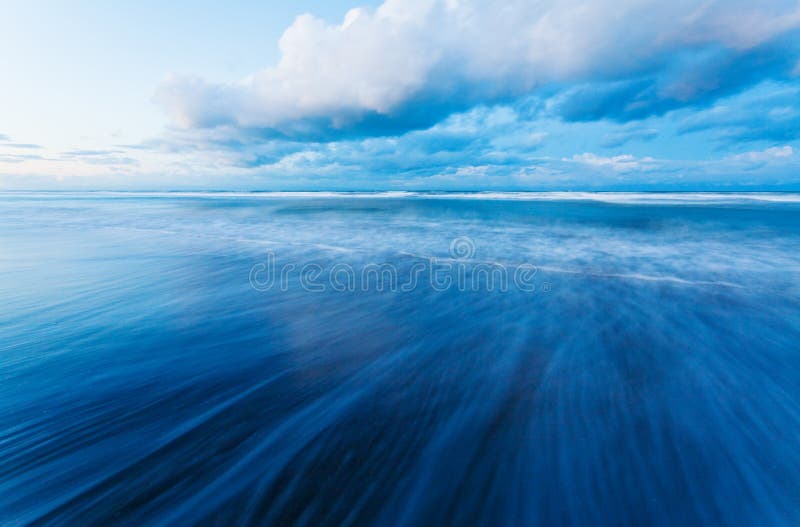 Long exposure to sea