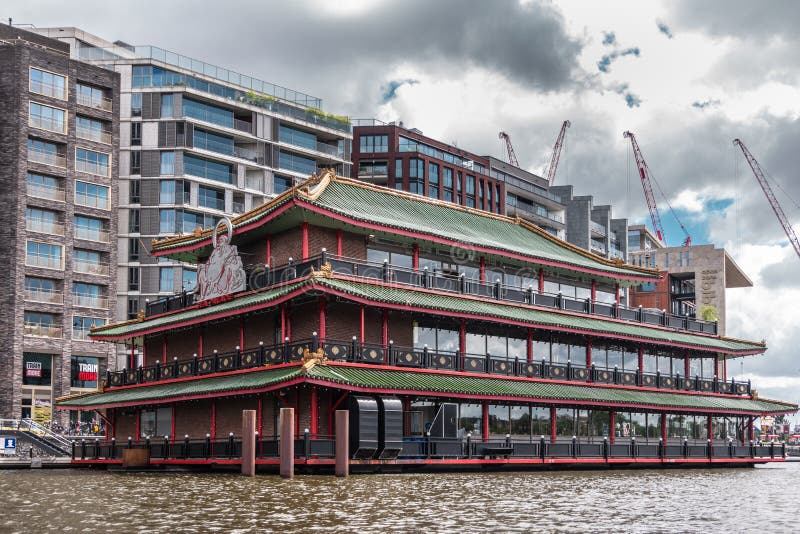 Medic limoen betaling Long Facade of Sea Palace Chinese Restaurant in Amsterdam, Netherlands  Editorial Photo - Image of amsterdam, chinese: 157296886