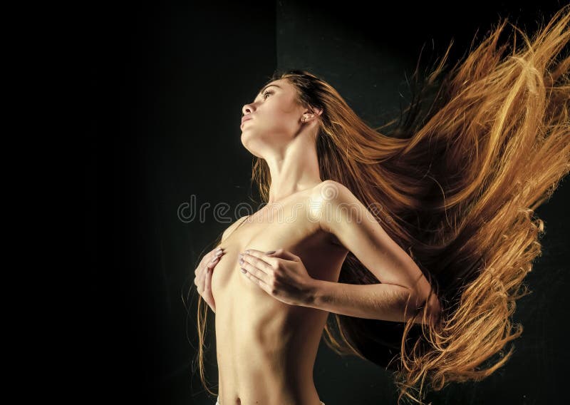 Beautiful Nude Girls With Long Hair