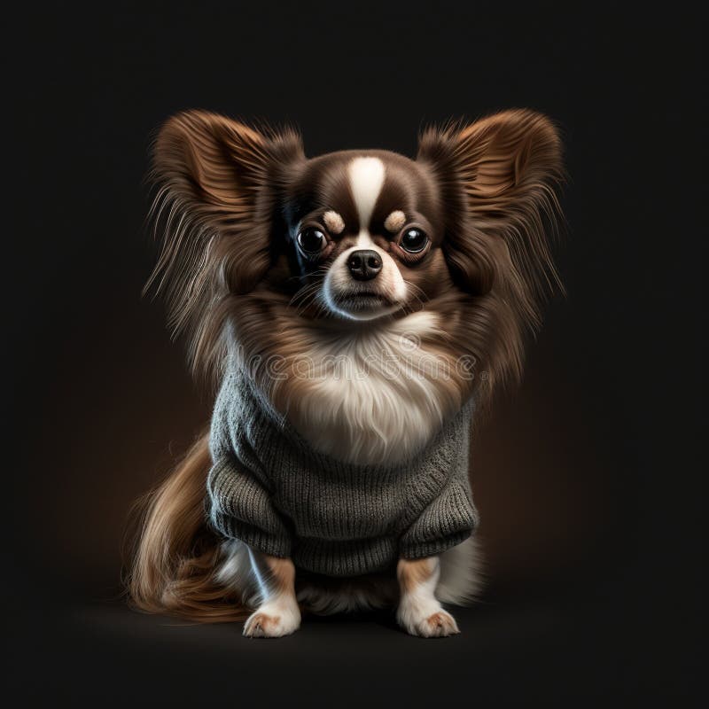 Long Haired Chihuahua Stock Illustrations 100 Long Haired Chihuahua