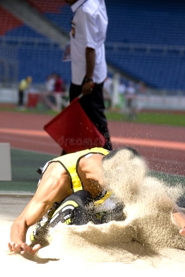 Long Jump stock photo. Image of health, male, field, fast - 3852828