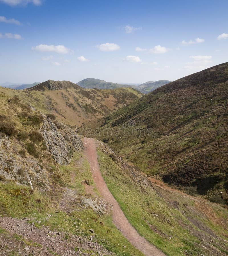 The Long Mynd Shropshire stock image. Image of hills 27037227
