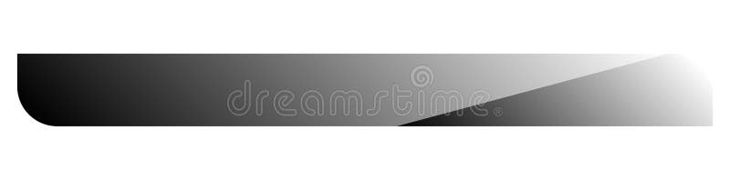 Long Oblong Rectangular Rectangle Button Banner Plaque Shapes Design Element Stock Vector Illustration Of Corner Advertising