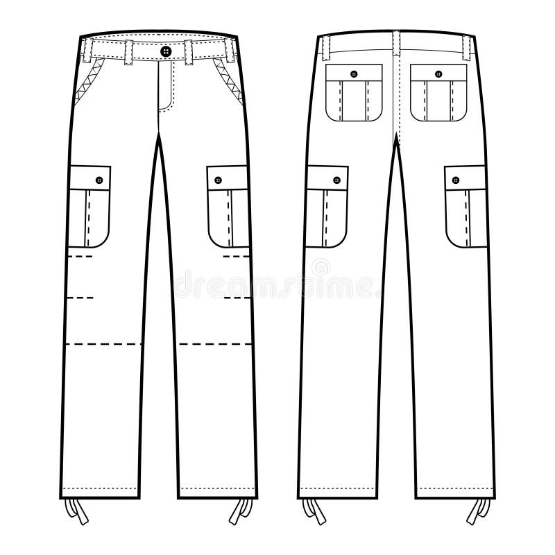 Cargo Pants Stock Illustrations – 363 Cargo Pants Stock Illustrations ...