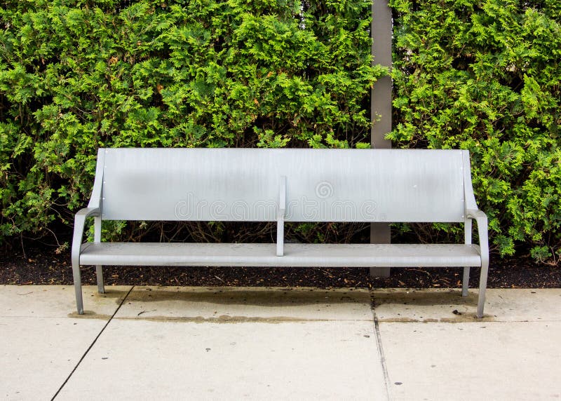 Long Park Bench stock photo. Image of city, bench, foliage 134171112