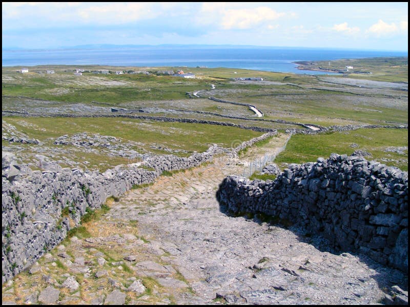 La strada sul ricordare, isole, irlanda.