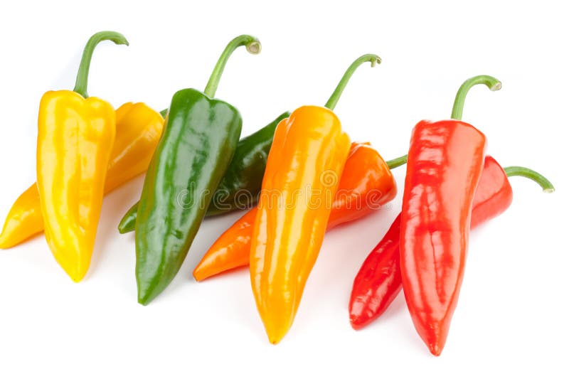Long pepper stock image. Image of studio, yellow, pepper 48634355