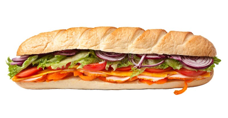 Long sandwich à baguette