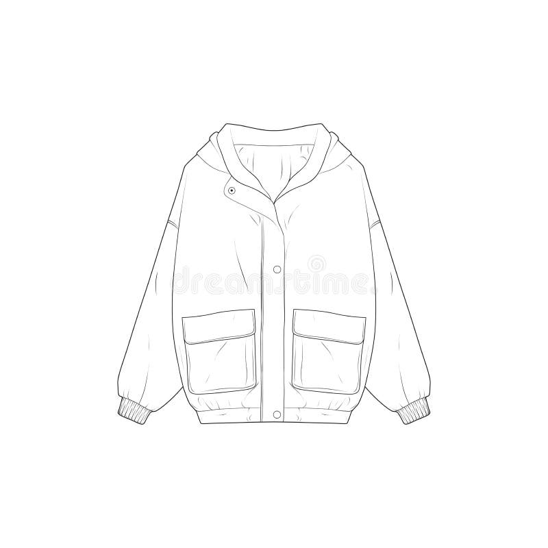 Coat Oversize Stock Illustrations – 586 Coat Oversize Stock ...