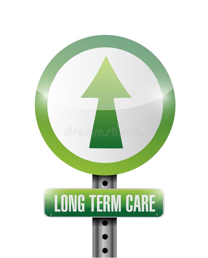 Long Term Care Illustration Design Stock Illustration - Illustration of