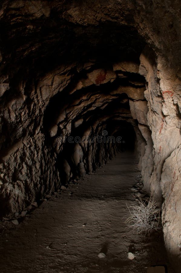 The Long Tunnel stock image