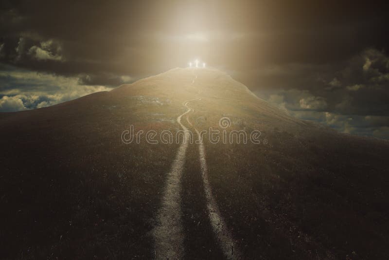 Long way to salvation royalty free stock photo Long way to salvation royalty free stock photo