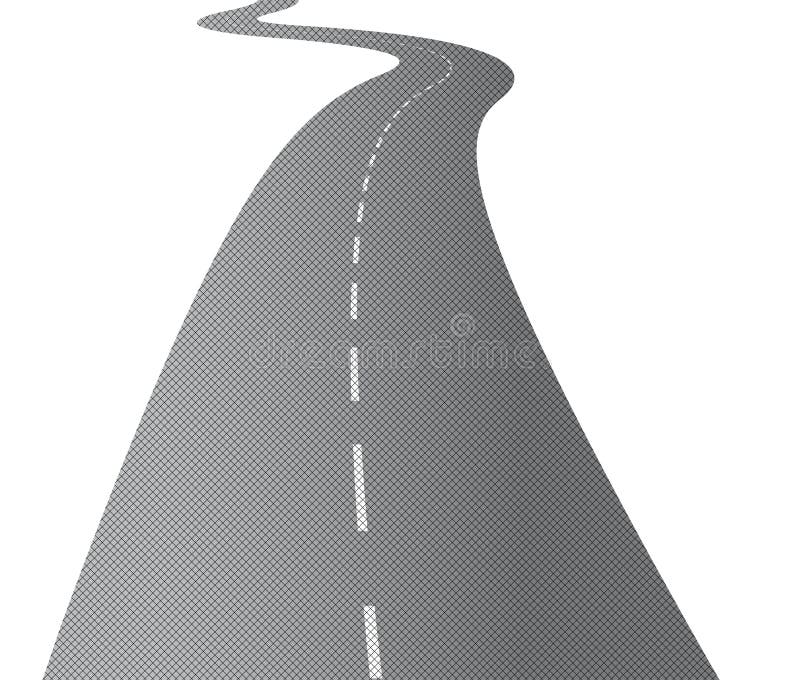 Winding road illustration hi-res stock photography and images - Alamy