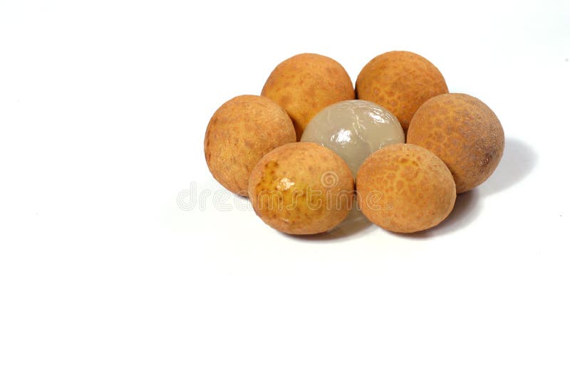 Longan fresco imagem de stock royalty free