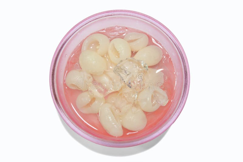 Longan In Syrup stock photo