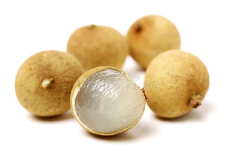 Longan - Thai fruit stock photos