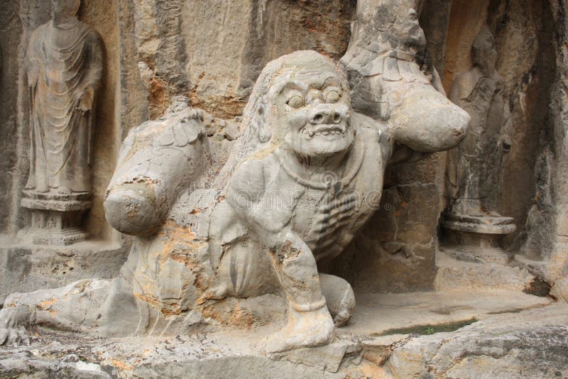 Longmen Caves in Luoyang, China