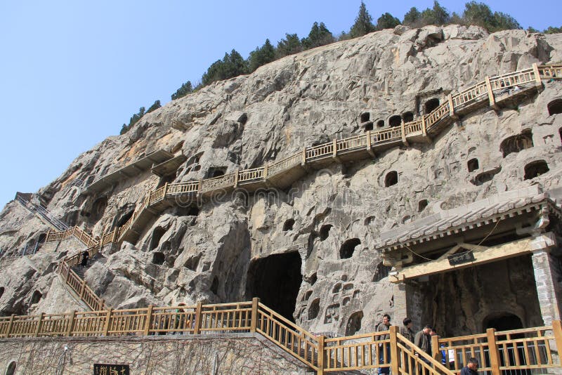 Longmen grottoes royalty free stock photos Longmen grottoes royalty free stock photos