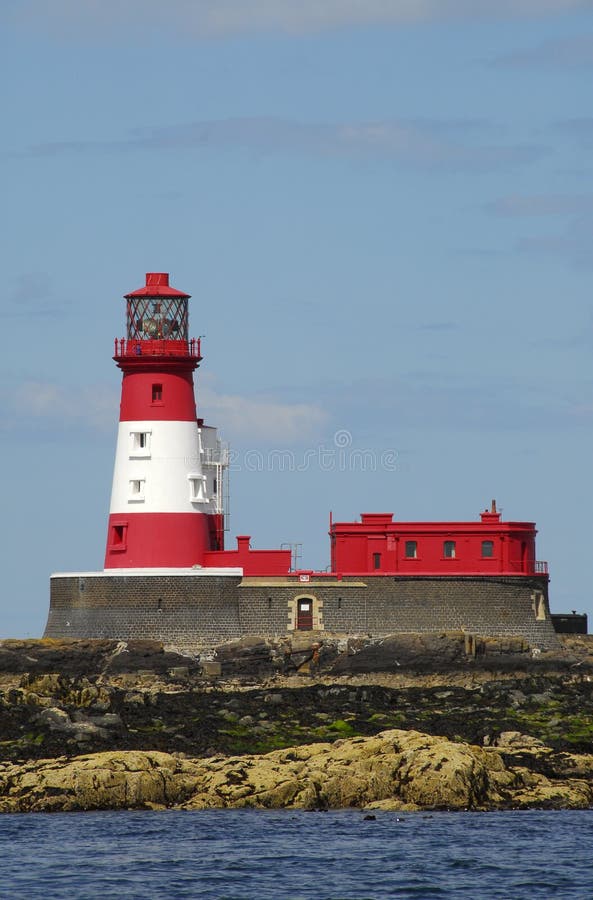 Longstone Lighthouse royalty free stock image Longstone Lighthouse royalty free stock image